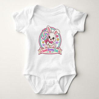 Sweet Bunny Club – Pastel Bunny Baby | Baby Mädche Strampler