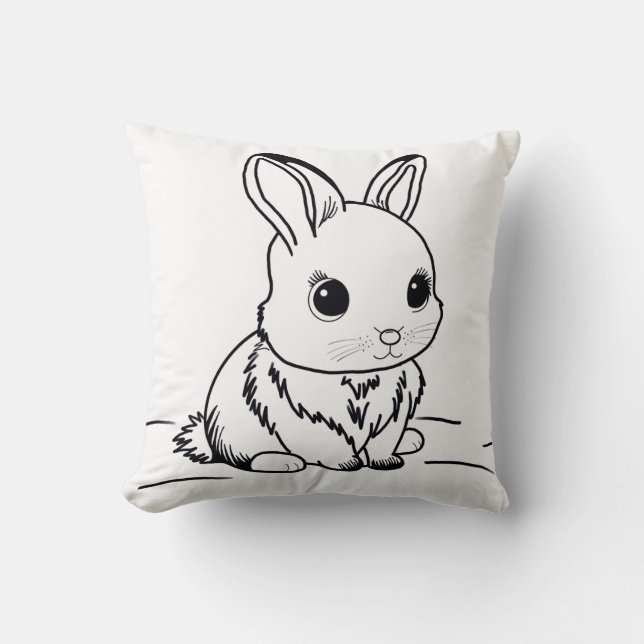 Sweet Bunny Kissen (Vorderseite)