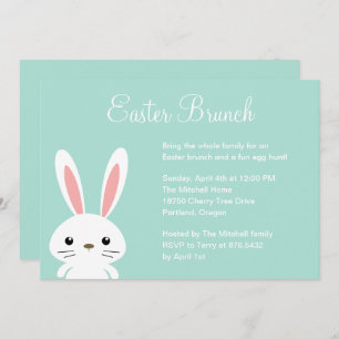 Sweet Bunny Oaster Party Einladung