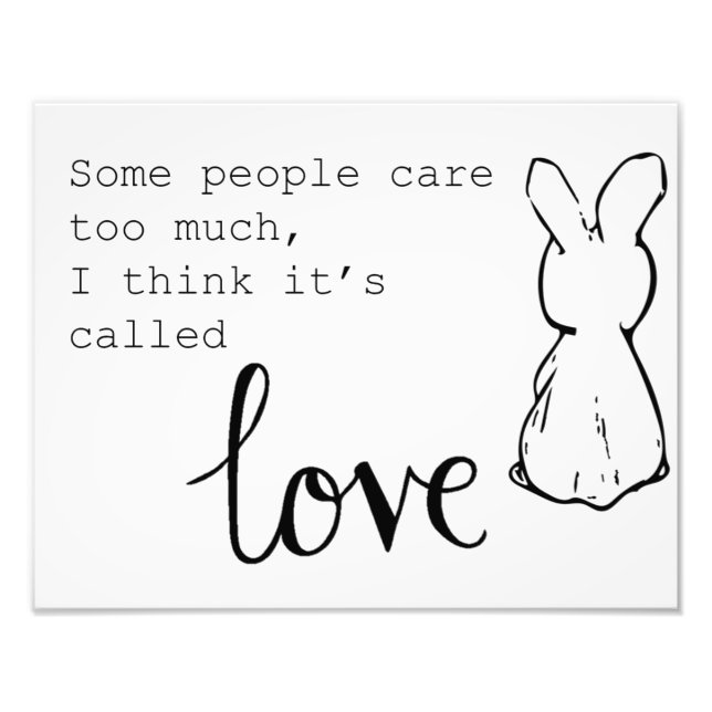 Sweet Bunny Poster (Vorne)