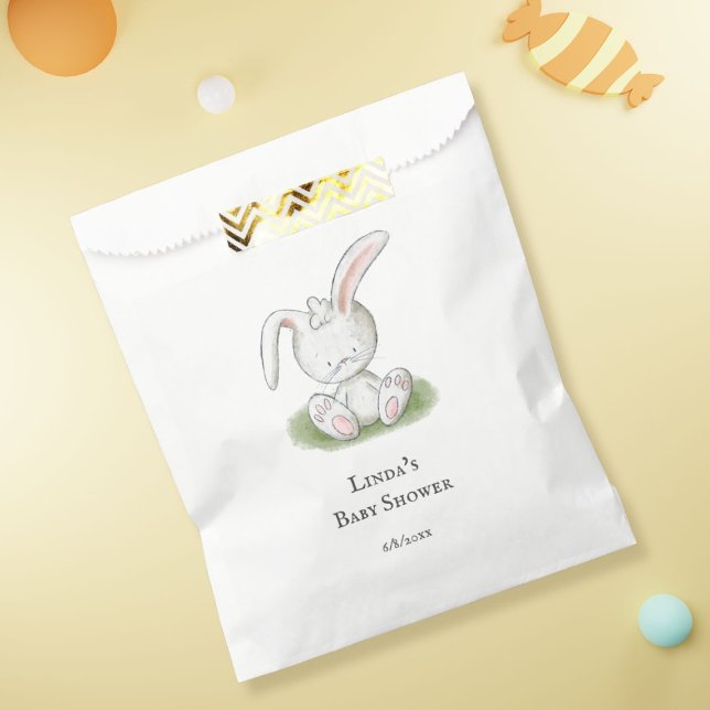 Sweet Bunny Rabbit Babydusche Geschenktütchen (Von Creator hochgeladen)