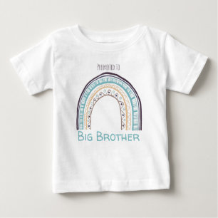 Sweet bunter Regenbogen großen Bruder offenbaren Baby T-shirt