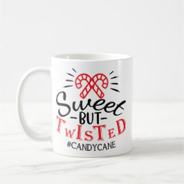 Sweet But Twisted Candy Cane Christmas Kaffeetasse