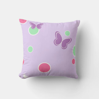 sweet butterflies and polka dots kissen
