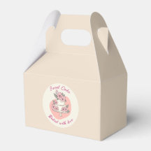 Sweet Cake Bakery Favor Box