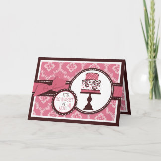 Sweet Cake TY Card Dankeskarte