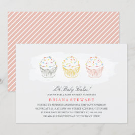 Sweet Cakes Baby Dusche laden Einladung