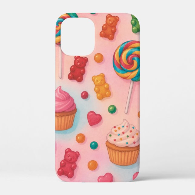 Sweet Candy Land Phone Case - Niedlich Pastel Cand (Rückseite)