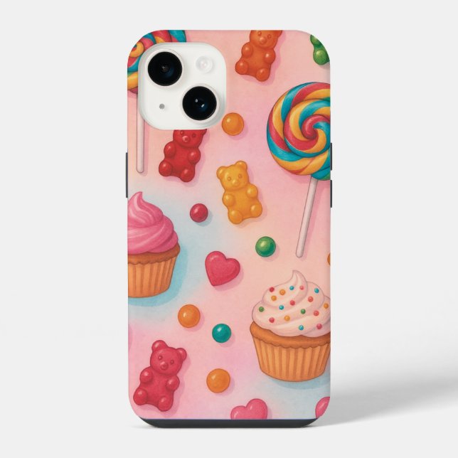 Sweet Candy Land Phone Case - Niedlich Pastel Cand iPhone Hülle (Rückseite)