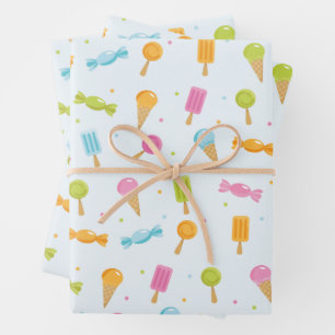 Sweet Candy Muster Geschenkpapier