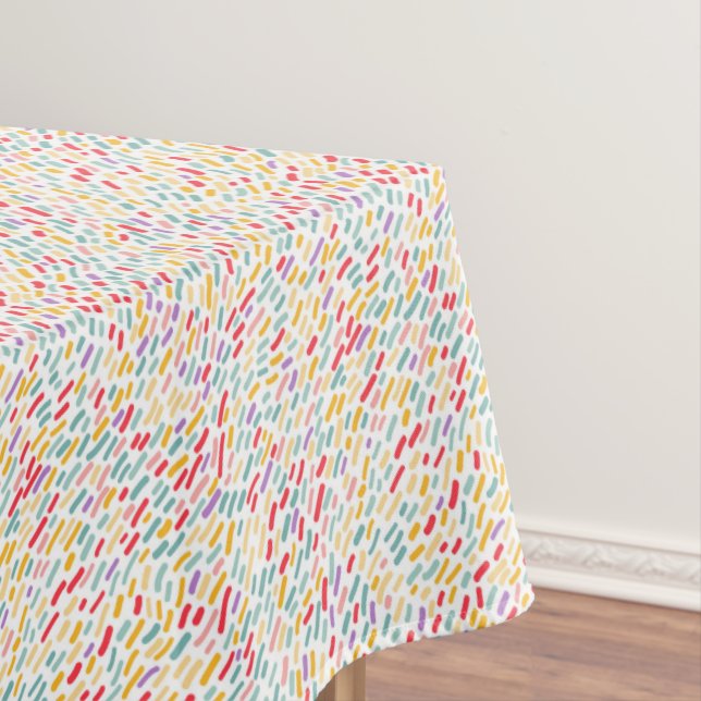 Sweet Candy Sprinkle Muster Tischdecke (Beispiel)