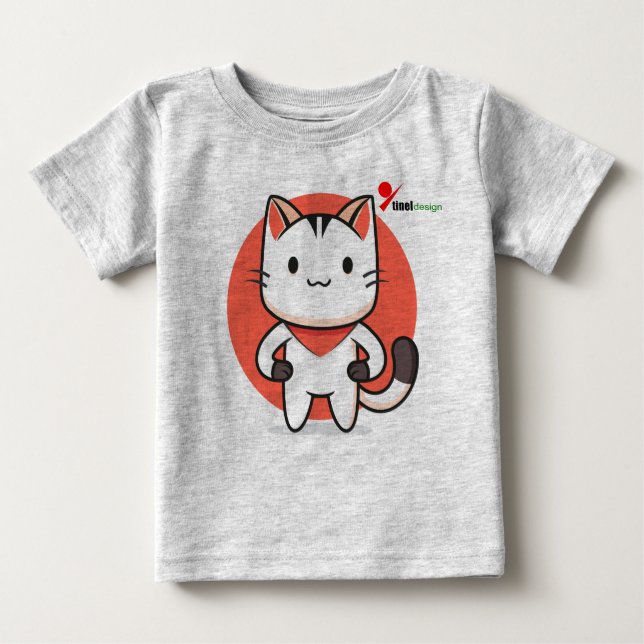 Sweet Cat Baby T - Shirt - Adorable Kitten Design  (Vorderseite)