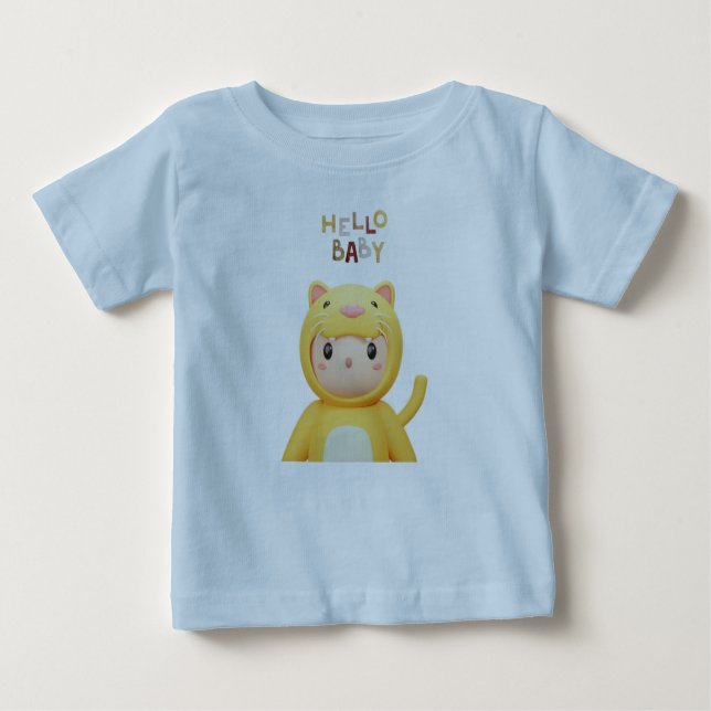 Sweet Cat: Baby T - Shirt für jeden Anlass (Vorderseite)