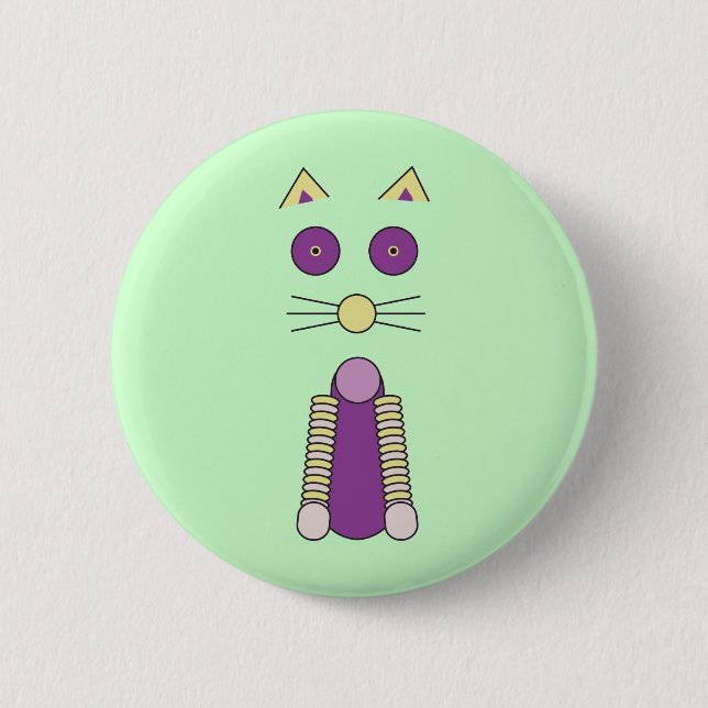 Sweet Cat Button (Vorderseite)