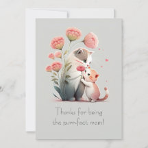 Sweet Cat Mama und Kitten