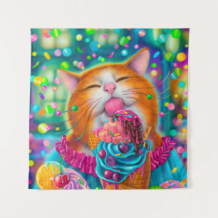 Sweet Cat Poster Wandteppich