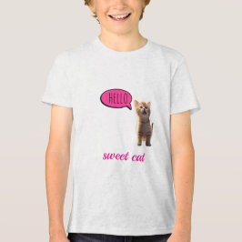 “Sweet Cat” Tri-Blend Shirt