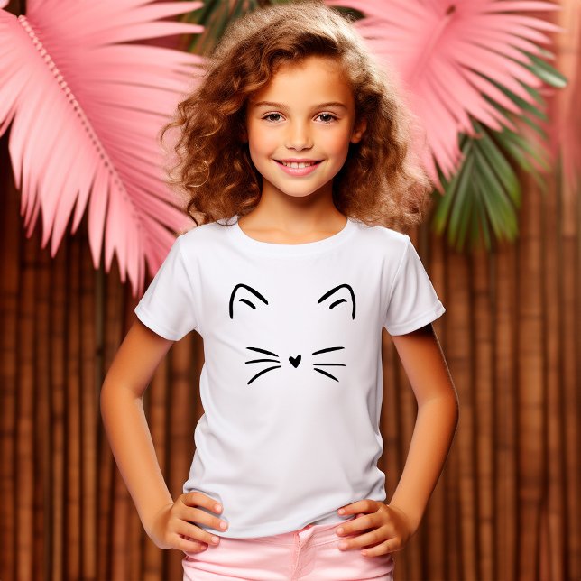 Sweet Cat Whiskers T-Shirt (Von Creator hochgeladen)