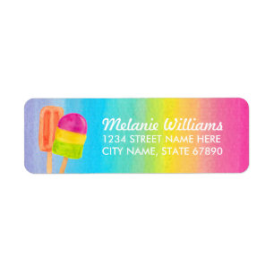 Sweet Celebration Return Address Label