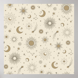 Sweet Celestial Foliendrucke