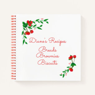 Sweet Cherries SpiralNotebook Notizbuch