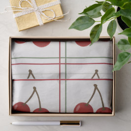 🎁 Sweet Cherry Holiday Gift Wrap Collection Seidenpapier