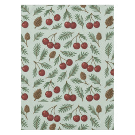 🌿 Sweet Cherry Woodland Holiday Collection Tischdecke