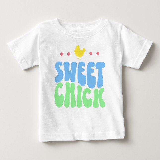 Sweet Chick Baby T-shirt (Vorderseite)