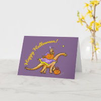 Sweet Child & Me Dinosaurier Halloween Card