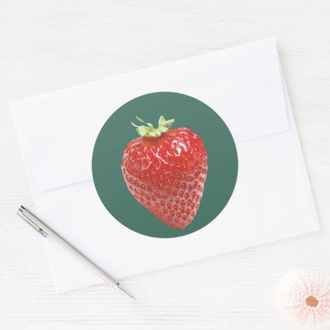 Sweet Choice Strawberry Stickers – Hand-Drawn Cute (Umschlag)