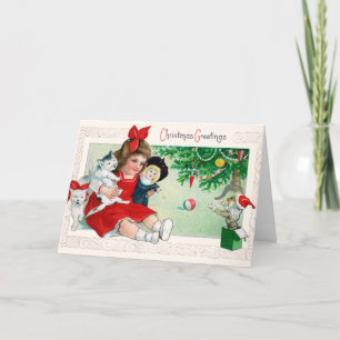 Sweet Christmas Card - Kinder Card Feiertagskarte