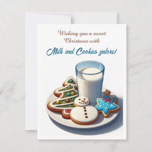 Sweet Christmas Card - Wishing You a Holiday Tocht Einladung