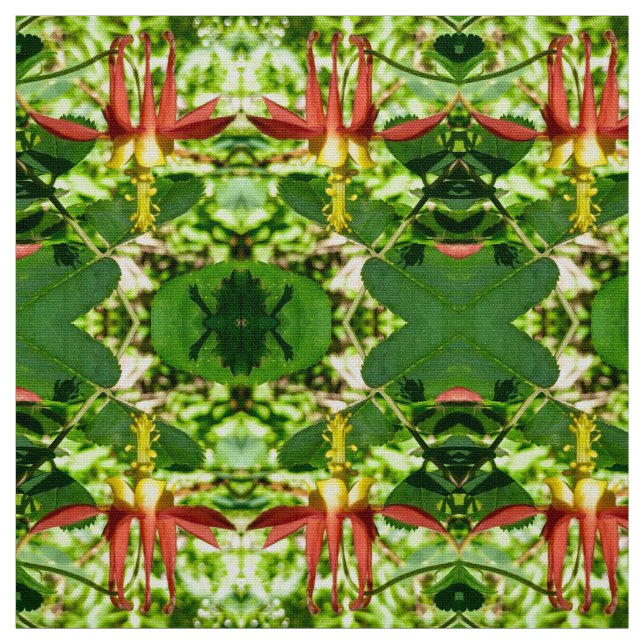 Sweet Christmas Columbine Fabric Stoff (Muster)