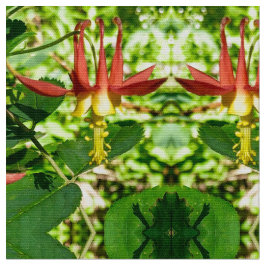 Sweet Christmas Columbine Fabric Stoff