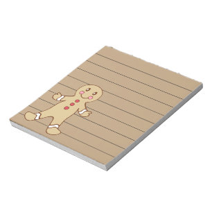 Sweet Christmas Cookie Notepad Notizblock