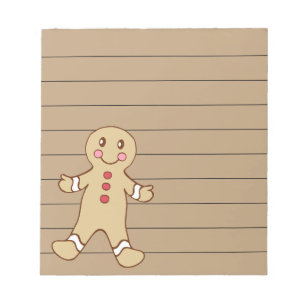 Sweet Christmas Cookie Notepad Notizblock