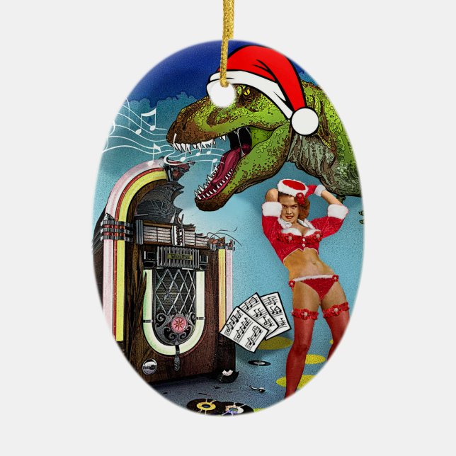 Sweet Christmas Song Keramik Ornament (Vorne)