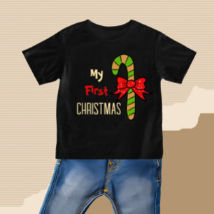 Sweet Christmas Süßigkeiten Baby Bodysuit T-shirt