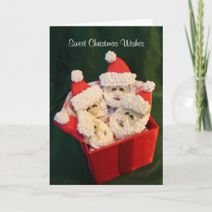 Sweet Christmas Wünsche Feiertagskarte