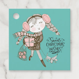 Sweet Christmas Wünsche Geschenkanhänger