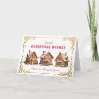 Sweet Christmas Wünsche | Lebkuchenhaus