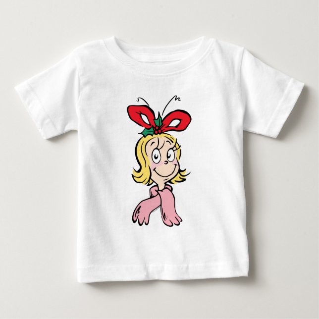 Sweet Cindy Lou Who Portrait Baby T-shirt (Vorderseite)