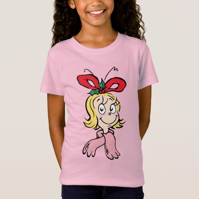 Sweet Cindy Lou Who Portrait T-Shirt (Vorderseite)