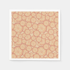 Sweet Citrus Bliss: Ein neuer Anfang Serviette