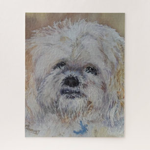 Sweet Cock-a-Poo Mix Puppy Puzzle