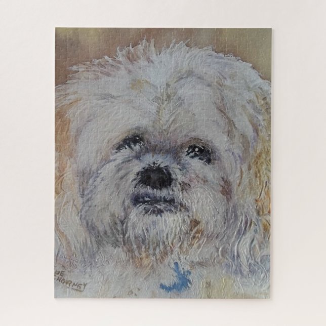 Sweet Cock-a-Poo Mix Puppy Puzzle (Vertikal)