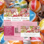 Sweet Collection, Süßwarenwerbung Flyer<br><div class="desc">Sweet Collection,  Confectionery versorgt Werbe-Flyer durch den Business Card Store.</div>