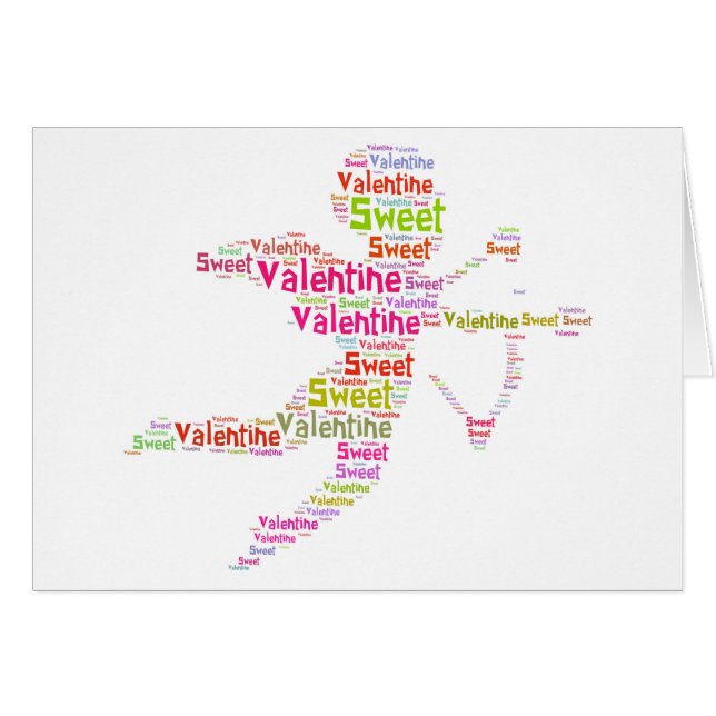 Sweet Colorful Valentine Cupid (Vorderseite (Horizontal))