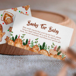 Sweet Cookie Weihnachtsbücher für Baby Begleitkarte
