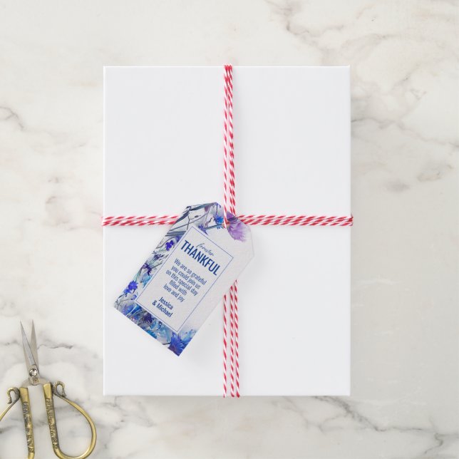 💍 Sweet Cornflower Dreamscape Geschenkanhänger (Mit Garn)